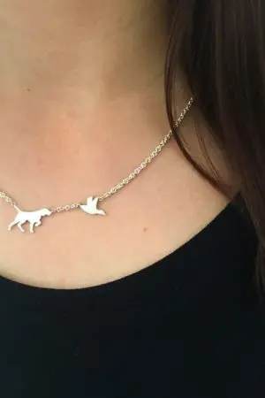 Halskette "Entenjagd"