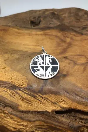 Feuerwehrsignet als Kettenanhänger