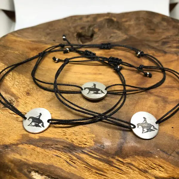 Stoffarmband „show your passion – Bild 3