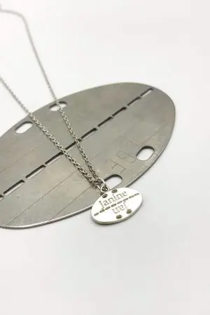 Erkennungsmarke BW Kettenanhänger