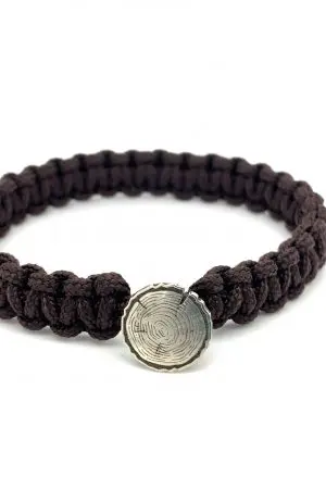 Paracordarmband Baumscheibe