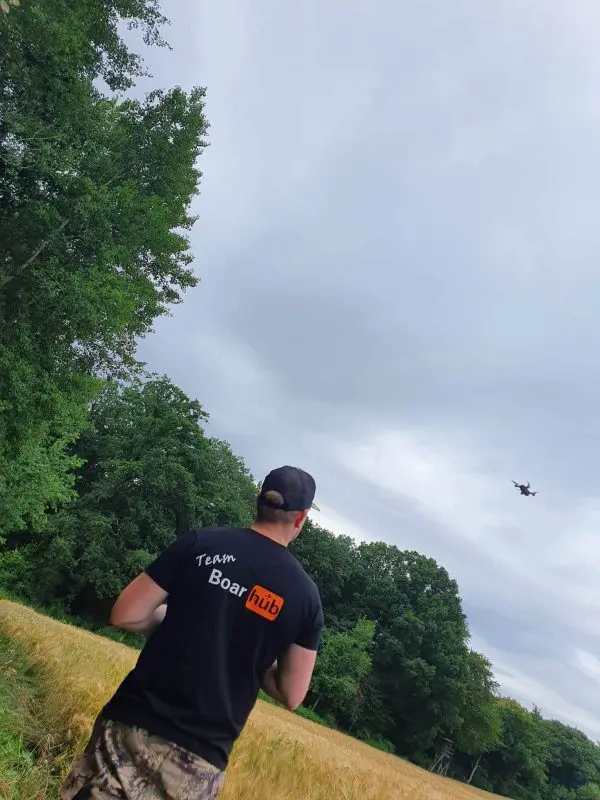 Team Boarhub Herrenshirt Schwarz