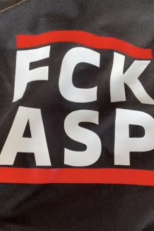FCK ASP Herrenshirt schwarz
