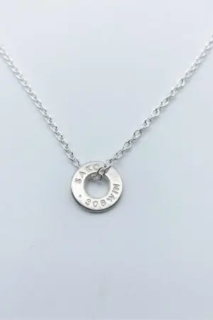 Damenkettenanhänger "Ring“