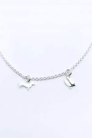 Mini-Silhouette Kettenanhänger