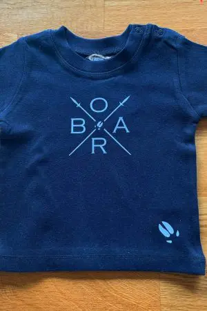 Boar Kindershirt Schwarz