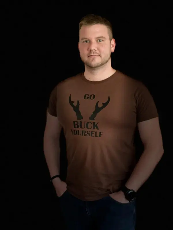 Herrenshirt „go Buck yourself“