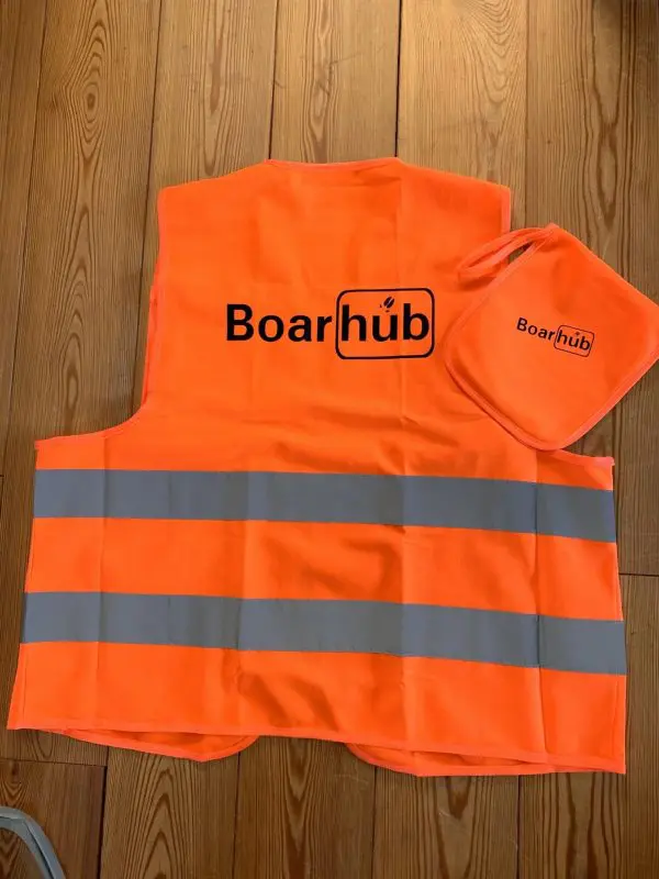 Warnweste Boarhub – Bild 2
