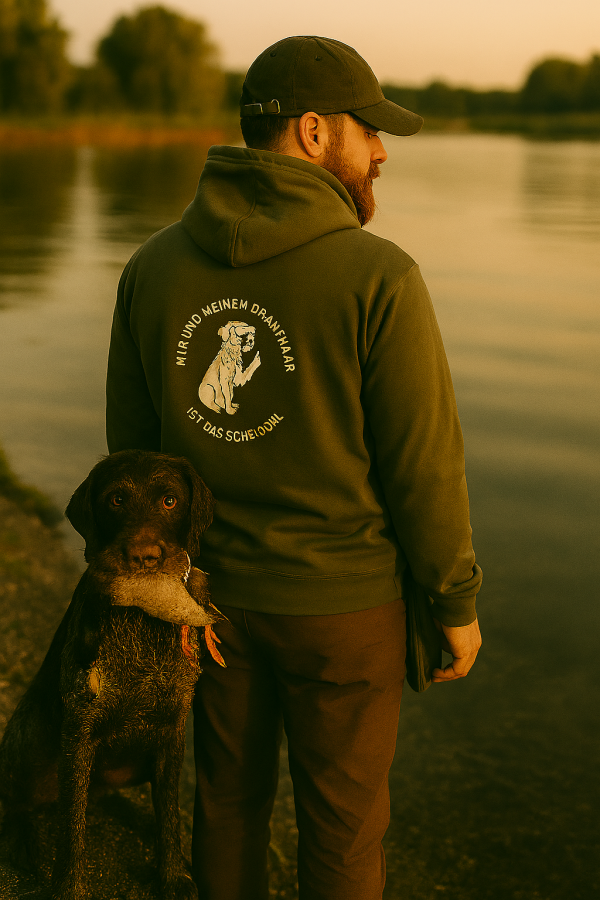 Mir und meinem Drahthaar Hoodie