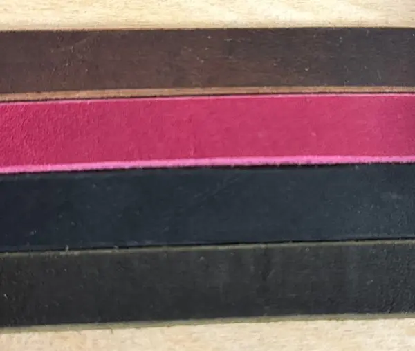 Lederarmband mit Silberspange – Bild 3